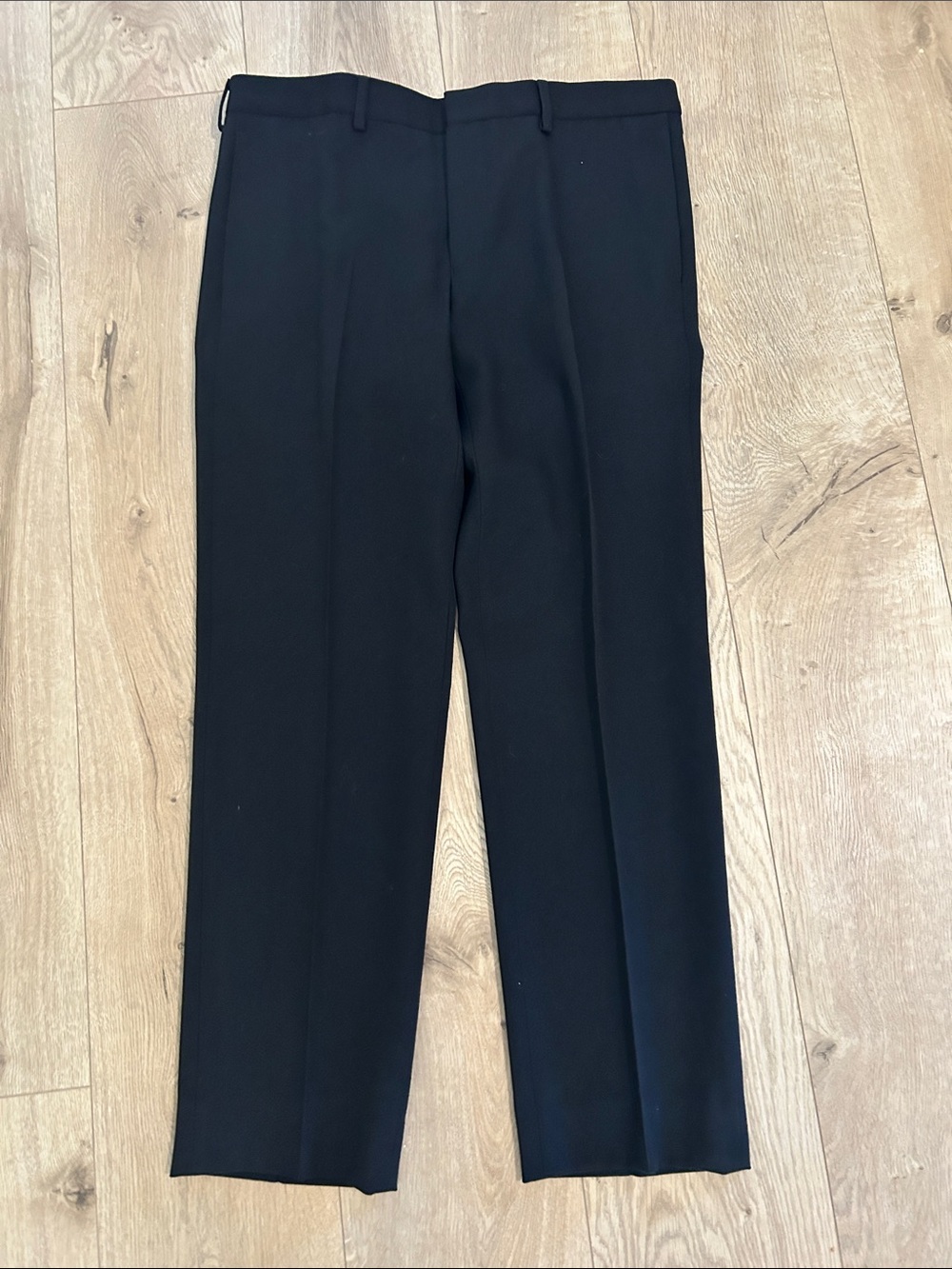 Givenchy Black 100% Wool Trouser - Classic Dress Fit - Size 50/US32-34